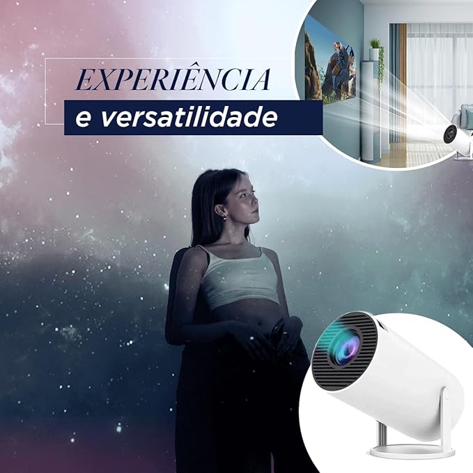 Garanta já o seu Projetor 4K HY300 — antes que acabe