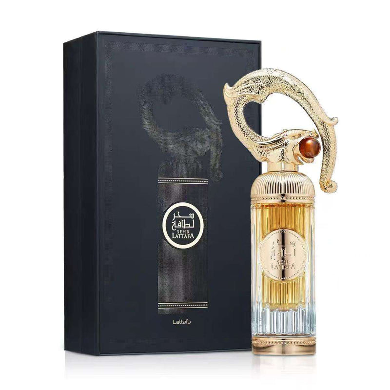 Lattafa Sehr Eau de Parfum Spray para Unisex fragrância de longa duração Dubai Oriente Médio Árabe Dubai perfume