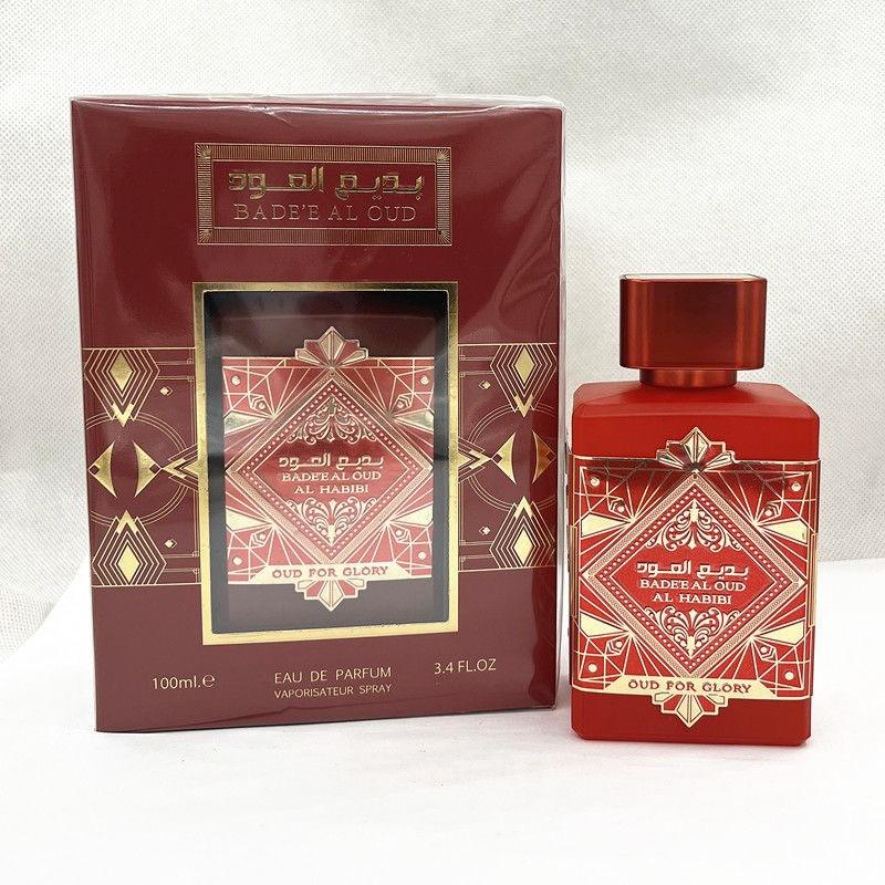 Perfume Badee Al Oud For Glory por Lattafa 100 ML Eau de perfume Para homens Dubai perfumes árabes Emirados Árabes Unidos